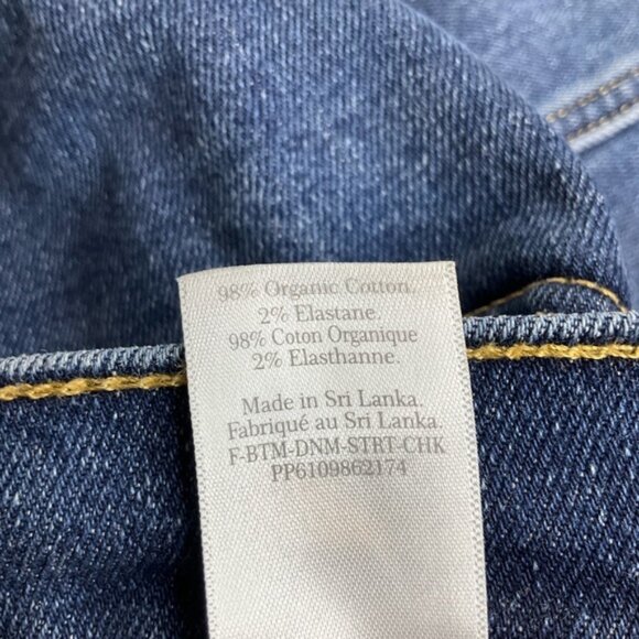 Everlane The Original Cheeky Jean‎ 28 Tall Washed Midnight - Picture 7 of 9